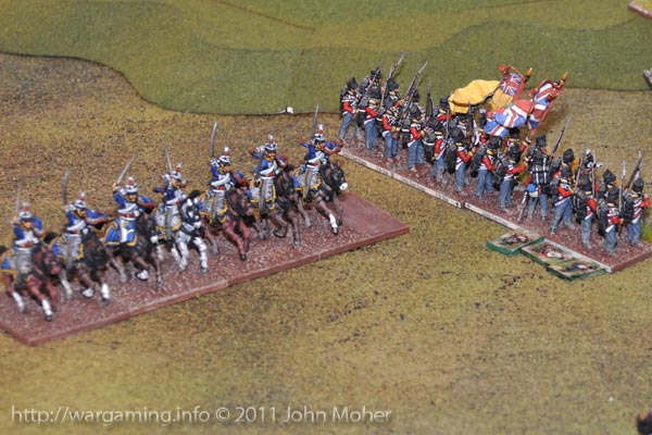Turn 20 - Best of the survivors - 3rd Hussars KGL and 2/44th East Essex