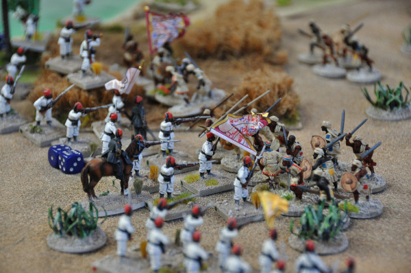 4th Company, 5th Egyptian Rifles in the thick of it