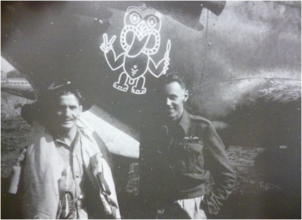 135 Squadron Tiki Nose Art RAF India 1943