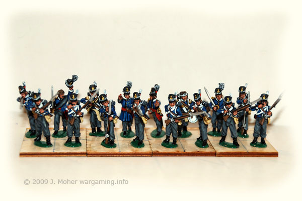Another Infantry unit - this time the 7th Belgian Line Battalion.