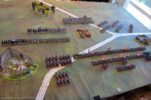 The initial French Move - A fancy advance...