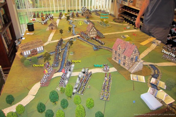 The End - the Allies break and Marshall Tallard scores a glorious but improbable victory!