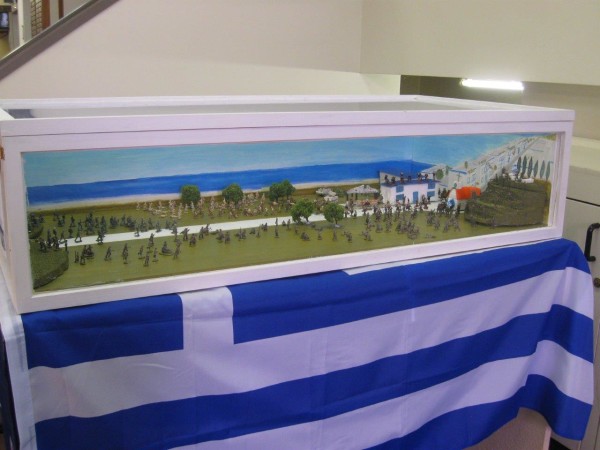 Nick's Battle of Crete Diorama