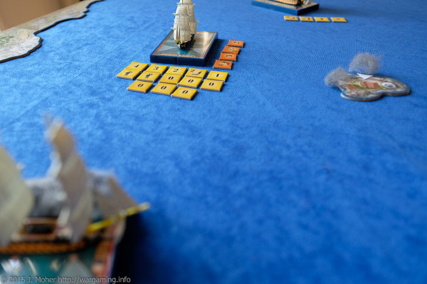HMS Meleager & HMS Vanguard take on Duguay-Trouin Wargaming.info