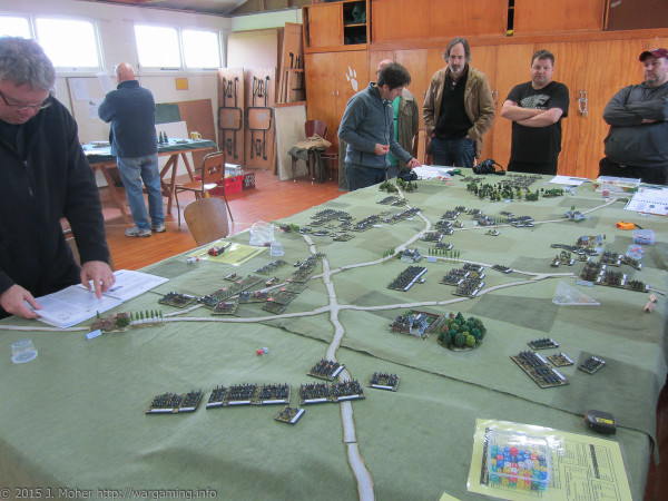 Waterloo 200 Re-fight AWC wargaming-info