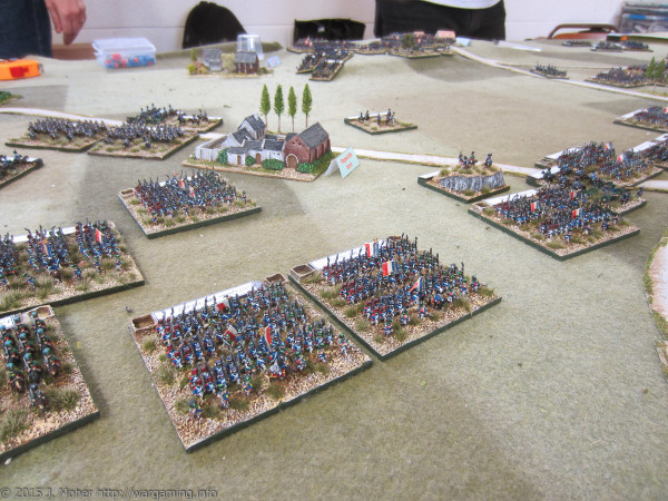 Waterloo 200 Re-fight AWC wargaming-info