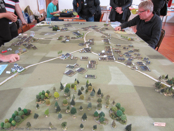 Waterloo 200 Re-fight AWC wargaming-info