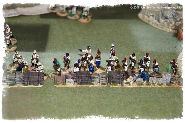 Kofler's Askari manning the barricade.