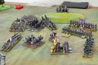 End of Turn 17: The Cauldron round the Brunswickers as the 3rd KGL Hussars slowly recover.