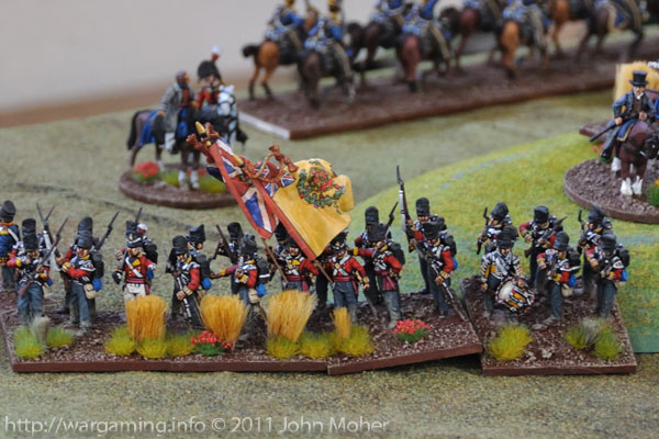 Turn 6: The 2/44th Foot (the East Essex Regiment) on the right