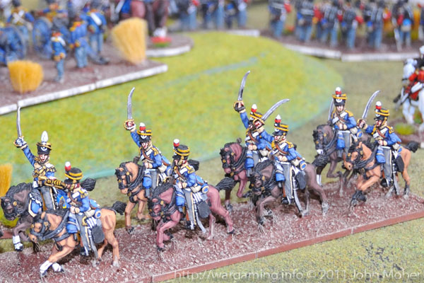 Turn 6: The 13th Light Dragoon Regiment march to the left