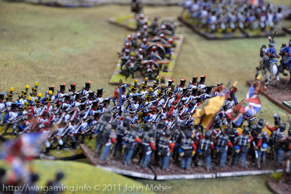 Turn 9: The 2/44th East Essex receive the full force of the French