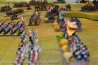 Turn 5 - The first clash is near on the British left