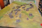 End of Turn 9 - The French have rendered the British position precarious at best.