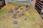 End of Turn 12 - The 1/32nd succumb, as the 13th Light Dragoons charge (too little too late).