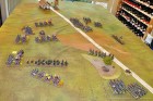 End of Turn 3 - the French deploy for the assault, as the III/2e Ligne infiltrate the centre.