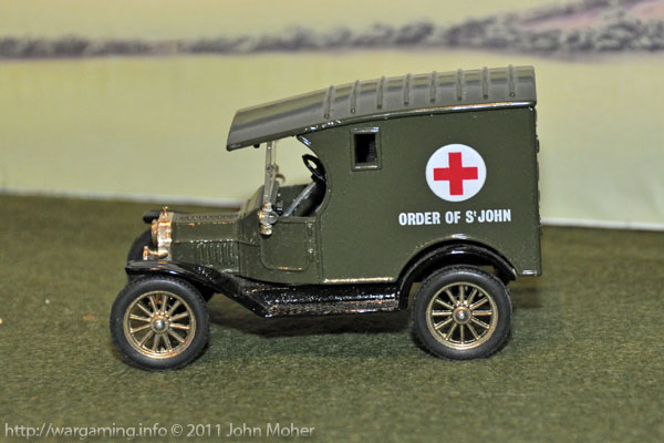 Corgi Models Model-T Ford Ambulance