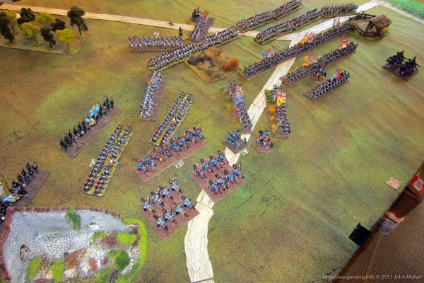 About British round 7 (i.e. 'turn' 13) - before the Volley Fire phase