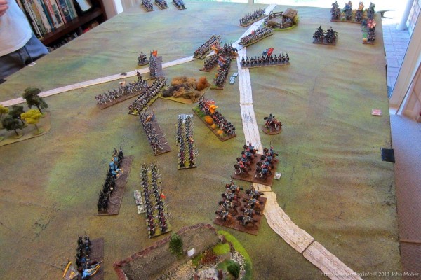 Final Throes - the scene before the last desperate British attacks