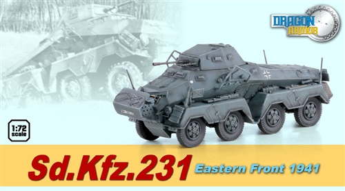 DRA60599 - German SdKfz 231 8-rad on the Eastern Front 1941