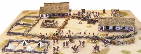 The Warlord Games "Horns Of The Buffalo Rorke's Drift Set.