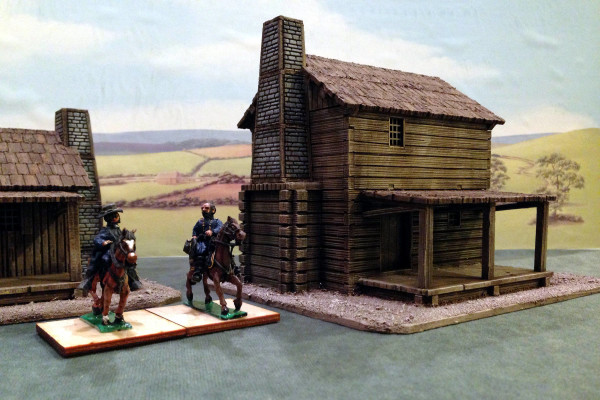 Warlord Games' North American Settler's Cabins