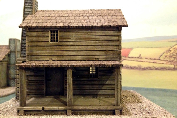 Warlord Games' North American Settler's Cabins