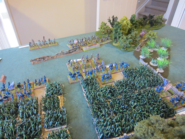 ...and the Lynchburg Artillery Battery gets overrun