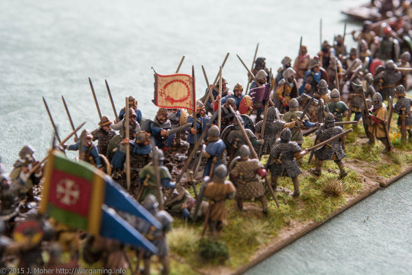 Dux Bellorum clash of Carolingian vs Norman Shieldwalls