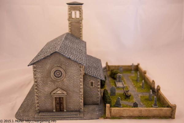 Italeri Church - Front View