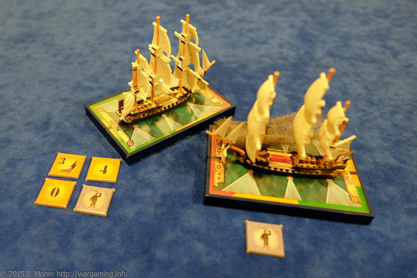 Dryade gets pounded again by HMS Sybille - Wargaming.info