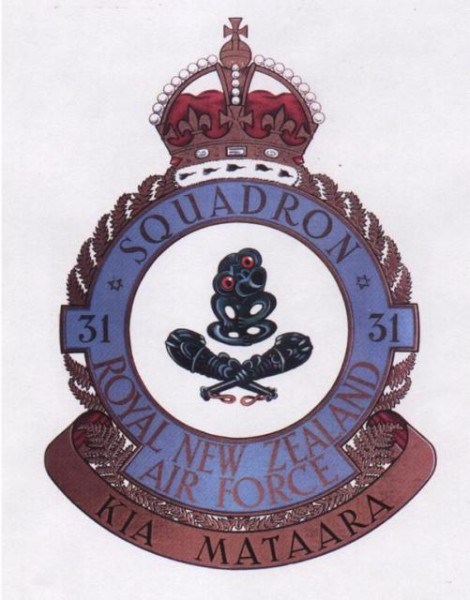 31 Squadron Tiki Badge RNZAF 1943