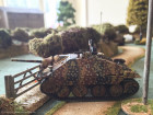 Close up of the leading Hetzer on German left