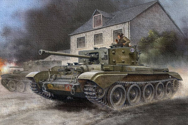Cromwell British 7 Armoured Division 1944