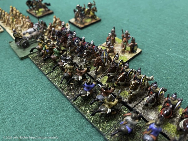 The Cavalry Clash (looking from the Gallic right flank)