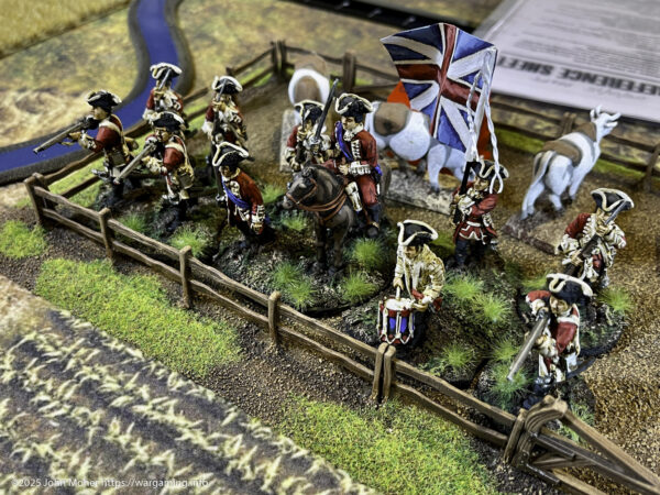 F&IW 40mm British Left most company, defending the farm's stock corral.