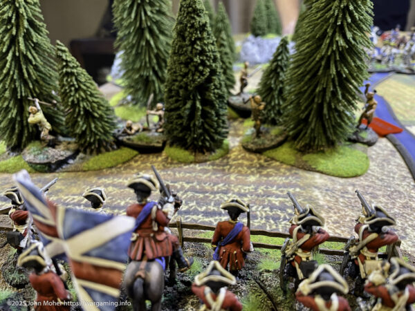 F&IW 40mm First Indian assault on the British Left.