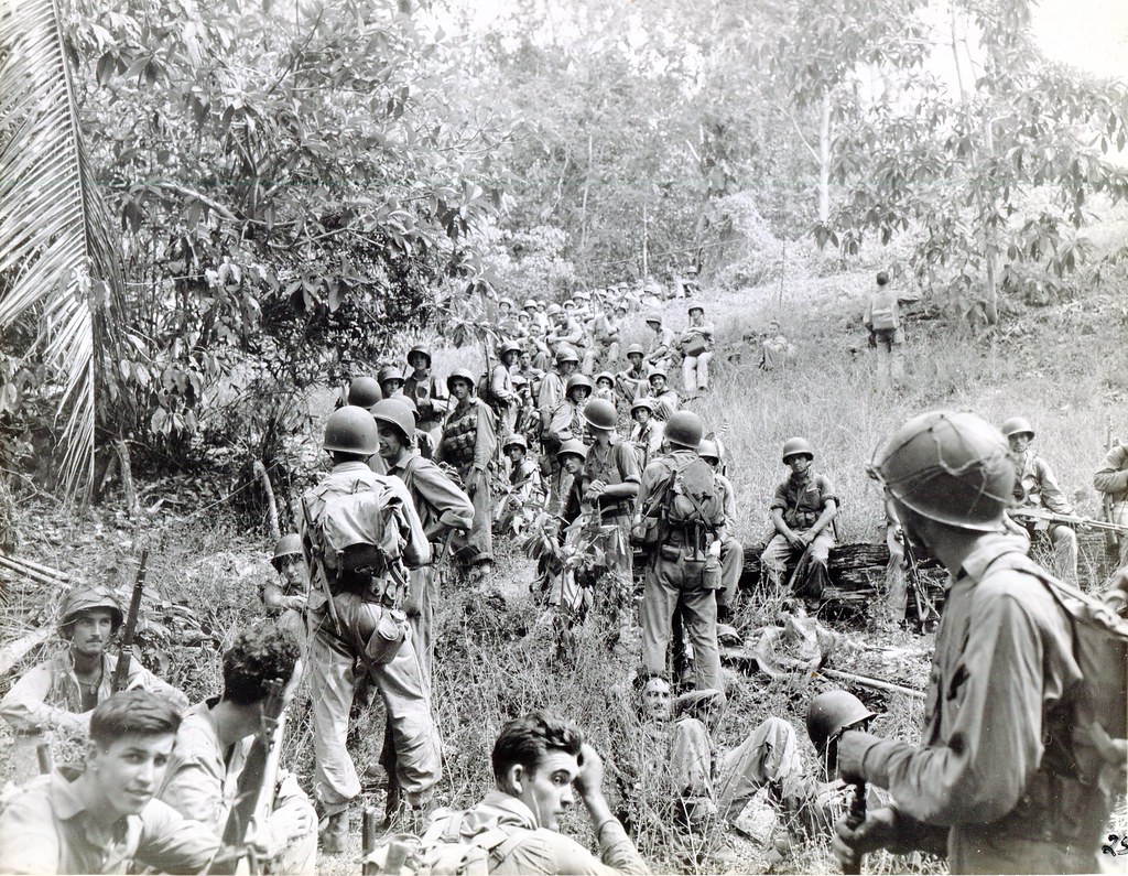 US Marines on Guadalcanal 1942