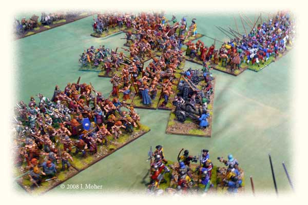 Cimbri & Tigurini Warbands break into the heart of the Medieval Scandinavian Army at night.