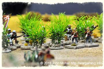Jihadiyya Riflemen open fire from the Thorn Thicket