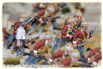 B Company, Yorkshires skirmishing with the Dervishes