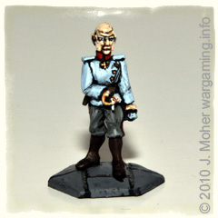Austro-Hungarian Staff Officer - actually a Eureka Pax Limpopo Figure - makes a guest appearance!