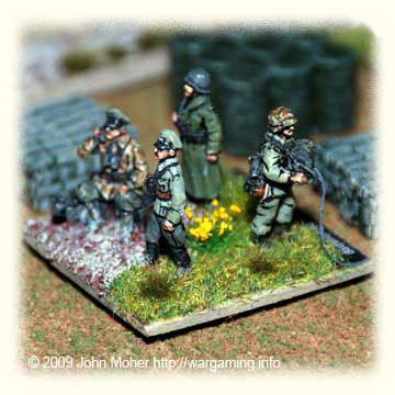 AB Figures German Battalion HQ