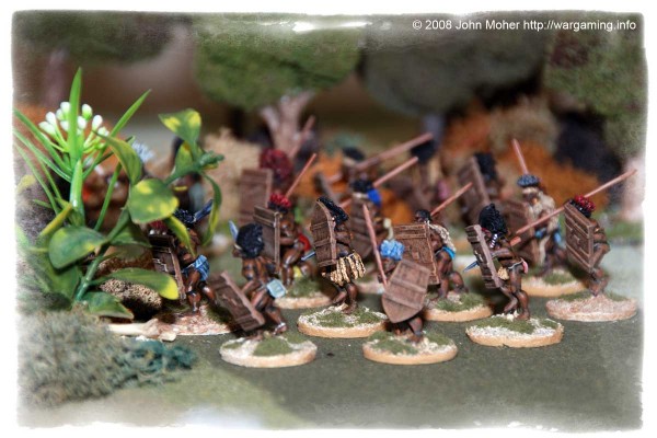 The Tribesmen observe their prey before attacking...