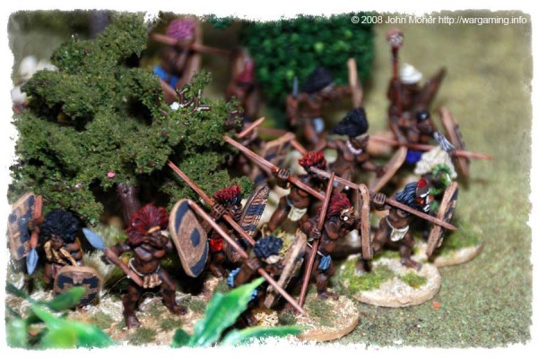 The local Tribesmen appear - and they aren't happy! The local Tribesmen appear - and they aren't happy!