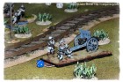 The Austro-Hungarian artillery in action