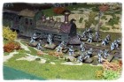 Austro-Hungarian reinforcements belatedly rush forward past the train
