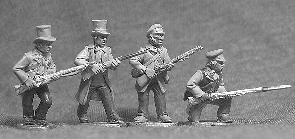 Empress Miniatures Armed Civilians or Militia Empress Miniatures Armed Civilians or Militia