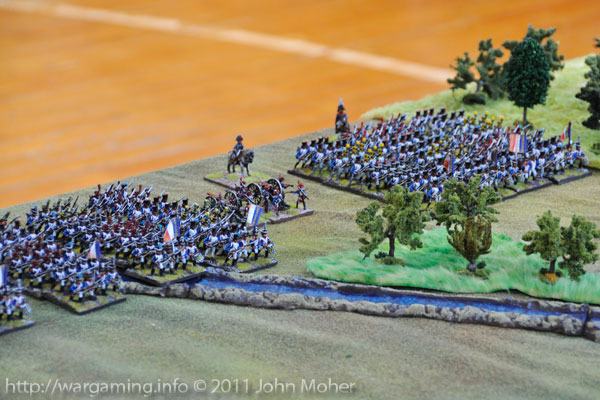 Turn 1: The French arrive enmasse Turn 1: The French arrive enmasse