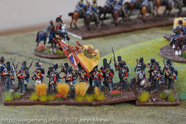 Turn 6: The 2/44th Foot (the East Essex Regiment) on the right Turn 6: The 2/44th Foot (the East Essex Regiment) on the right